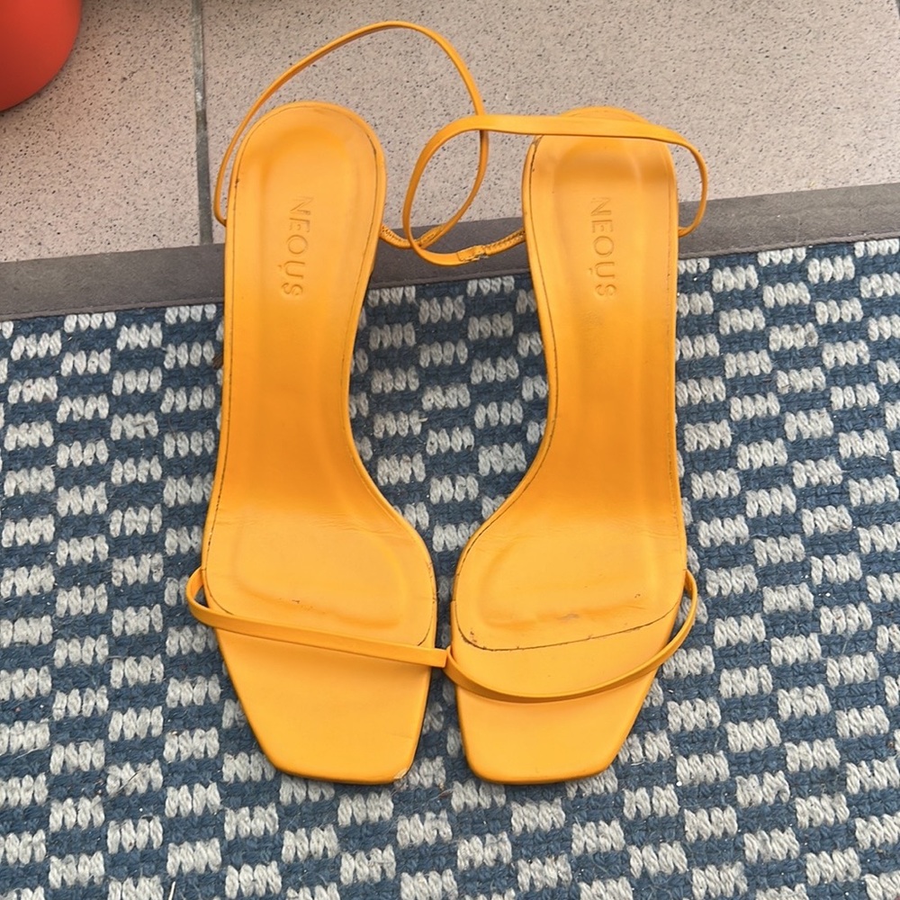 NEOUS YELLOW SHOES, SIZE 37